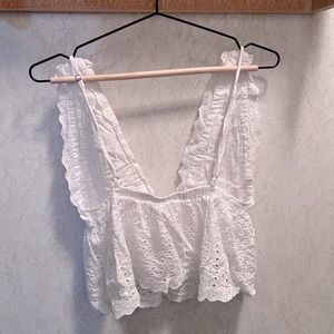 White Summer top